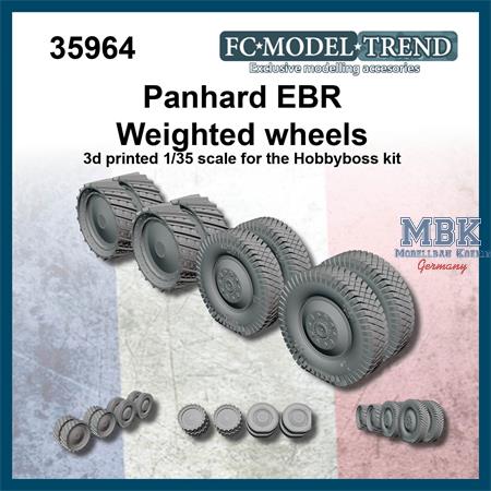 Panhard EBR weighted wheels