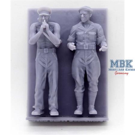 Spanish Civil War militian tank crew,  set 1