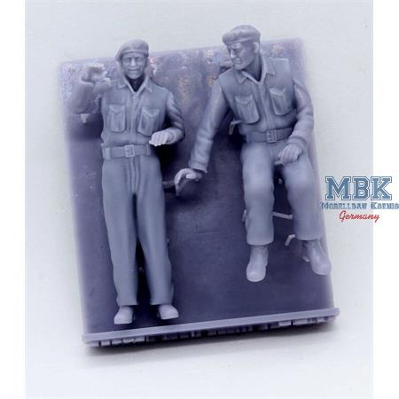 Spanish tank crew,  40s, set 1