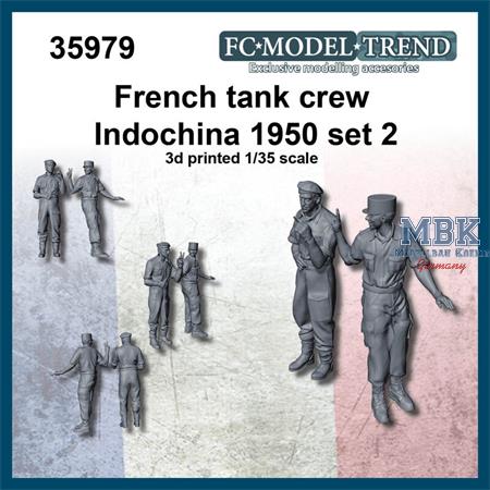 French tank crew, Indochina 1950s set 2