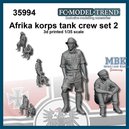 Afrika Korps tank crew, set 2