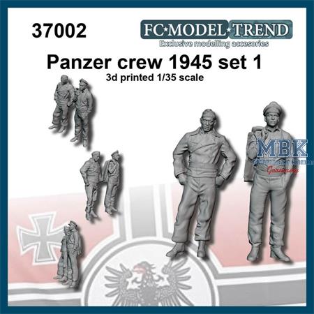 German tank crew 1945, set 1