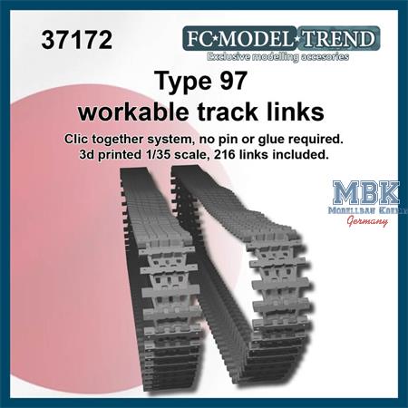Type 97 workable track links