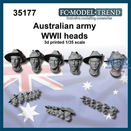 Australia WWII heads