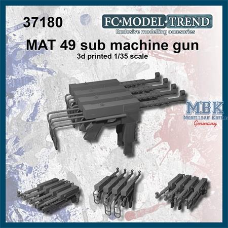 MAT-49 sub machine gun