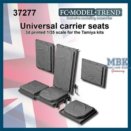 Bren carrier seats