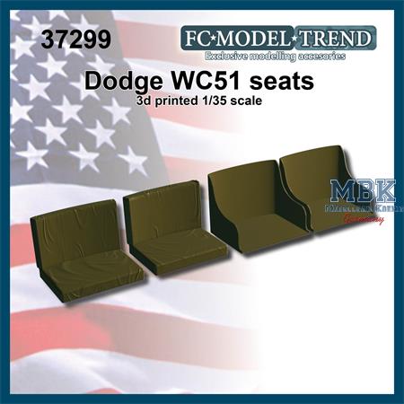 Dodge WC51 seats