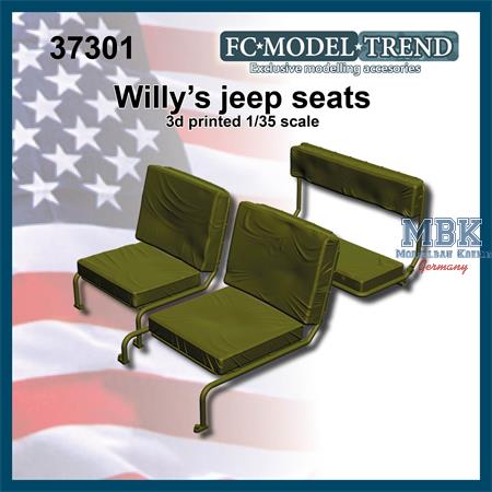Willy's jeep seats