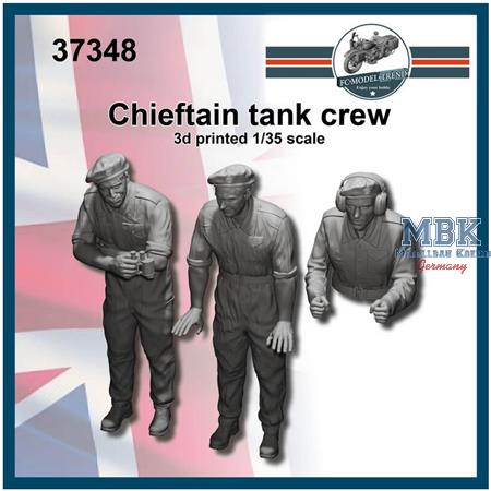 Chieftain tank crew (1:35)