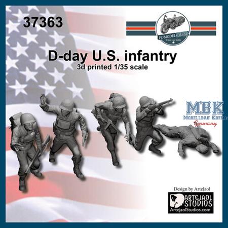 D-Day US infantry (1:35)