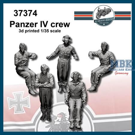 Panzer IV crew (1:35)