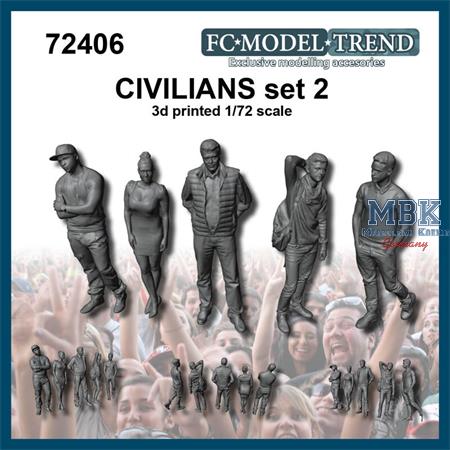 Civilians / Zivilisten Set 2 (1:72)