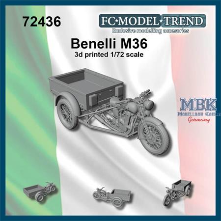 Motocarro Benelli M36 (1:72)