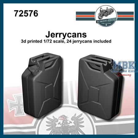 Jerry cans / Treibstoffkanister (1:72)