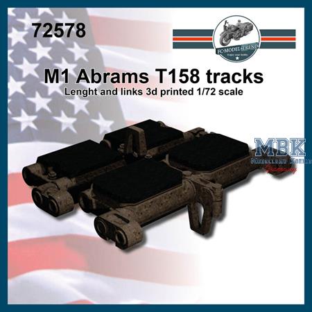 M1 Abrams T158 tracks (1:72)