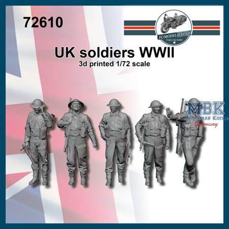 British soldiers WWII (1:72)