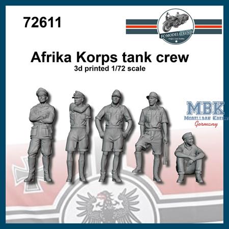 Afrika Korps panzer crew (1:72)