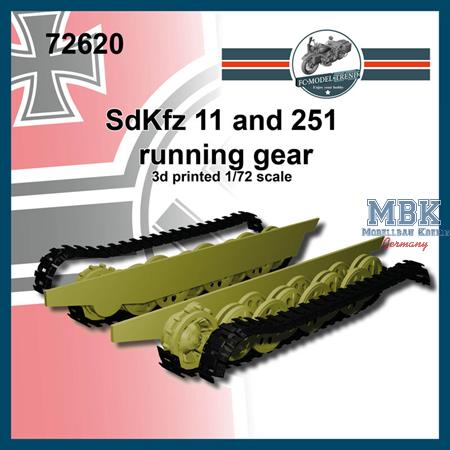 Sd.Kfz 251 running gear (1:72)