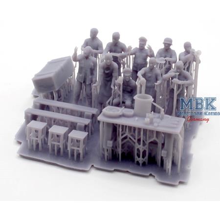 German soldiers at rest (1:72)
