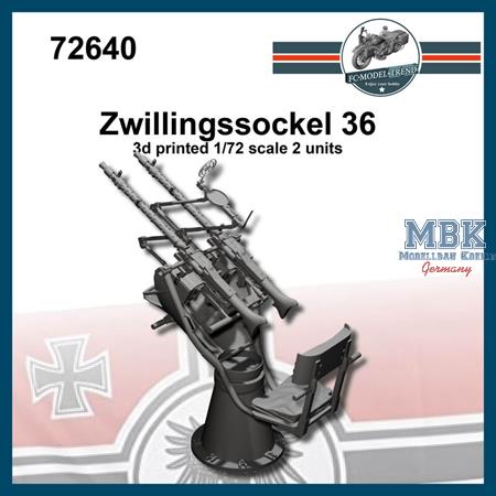 Zwillingssockel 36 (1:72)