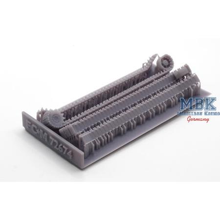 T41 tracks for M4A4 Sherman / Firefly (1:72)