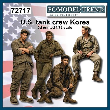 U.S. tank crew Korea war (1:72)