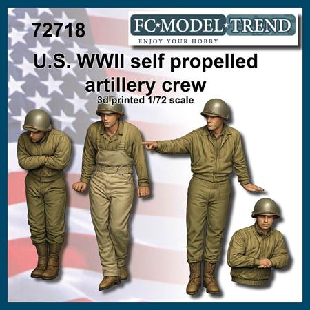 US SPG crew WWII (1:72)