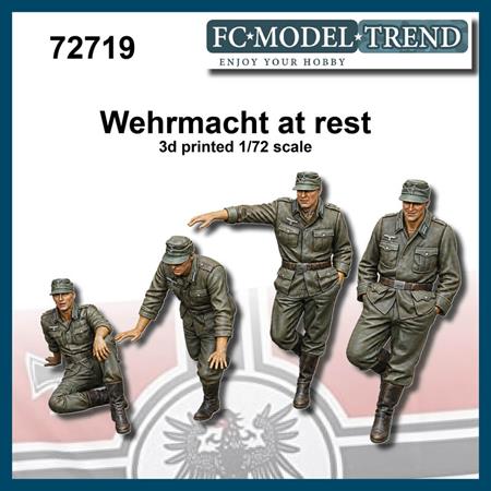 Wehrmacht at rest (1:72)