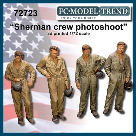 Sherman crew photoshoot (1:72)