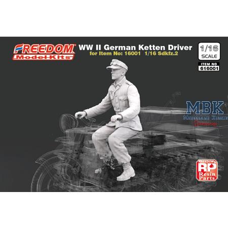 Sd.Kfz.2 Kettenkraftrad mit Fahrer