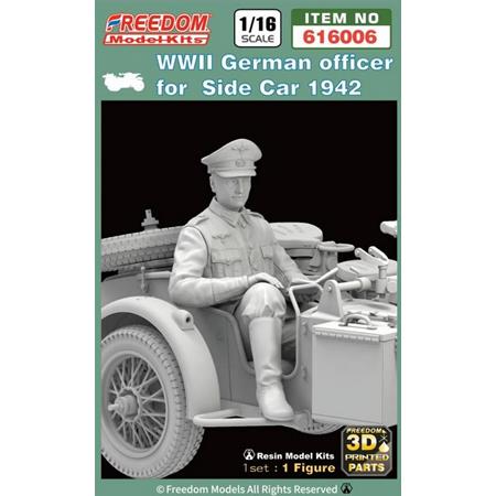 WWII German officer for R75 Side Car 1942 (1:16)