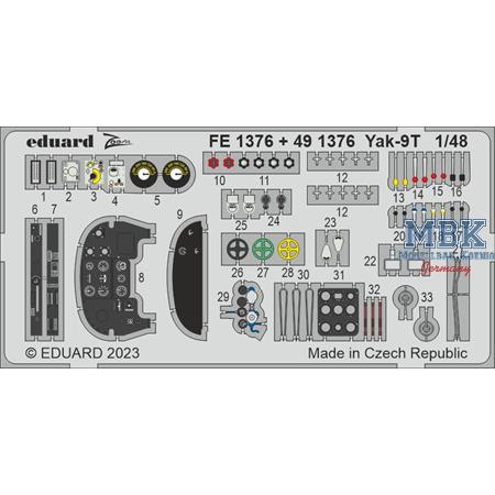 Yakovlev Yak-9T 1/48