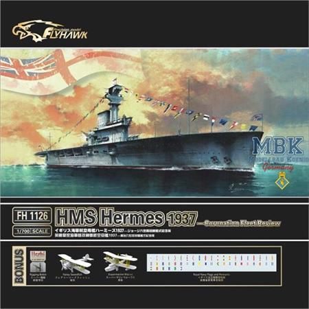 HMS Hermes 1937(Coronation Fleet Review)