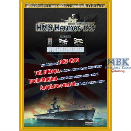 HMS Hermes 1937(Coronation Fleet Review)
