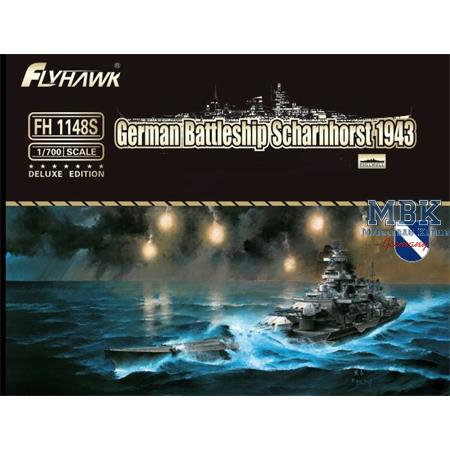 German Battleship Scharnhorst 1943 Deluxe Edition