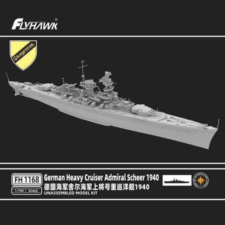 German Heavy Cruiser ADMIRAL SCHEER 1940