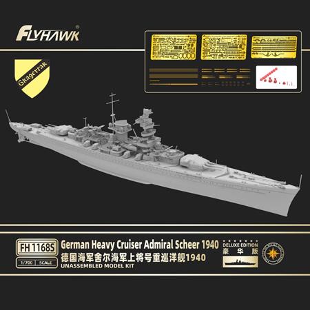 German Heavy Cruiser ADMIRAL SCHEER 1940 (Deluxe)