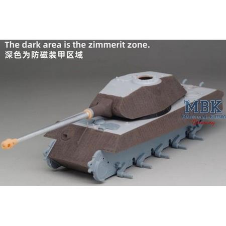 Sd.Kfz. 182 Kingtiger Porsche Turret w/ Zimmerit