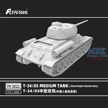 T-34/85 Medium Tank (Chinese People's Volunteer A)