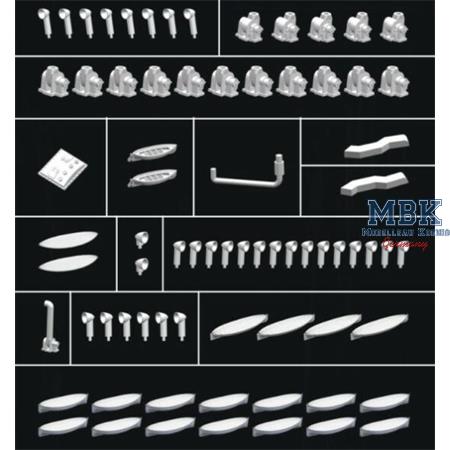 R.M.S. TITANIC Upgrade Parts for Academy 1:400