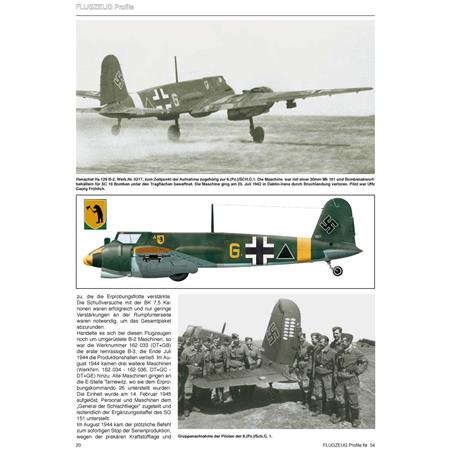 Flugzeug Profile 54 - Henschel Hs 129