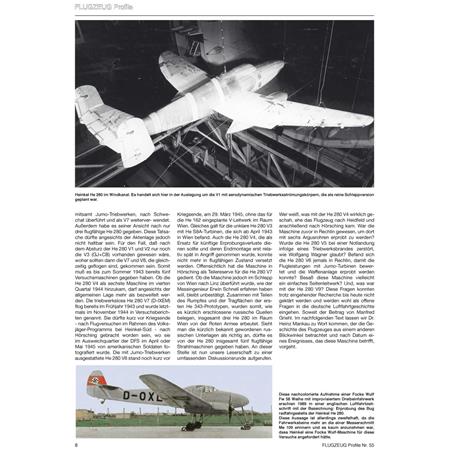 Flugzeug Profile 55 - Heinkel He 280