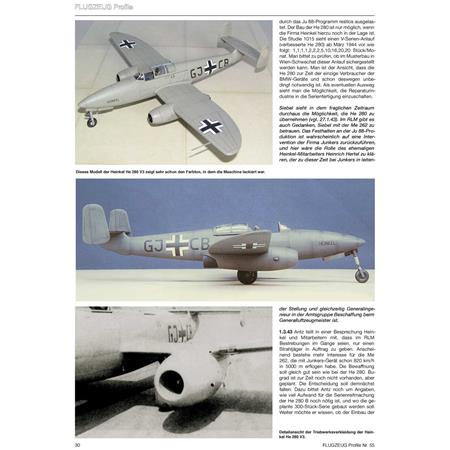 Flugzeug Profile 55 - Heinkel He 280
