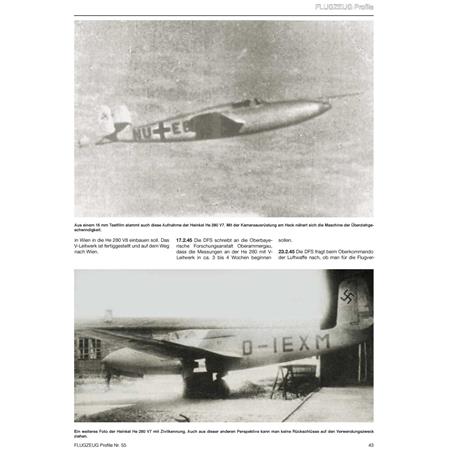 Flugzeug Profile 55 - Heinkel He 280
