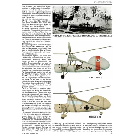 Flugzeug Profile 59 - Flettner Fl 282 Kolibri