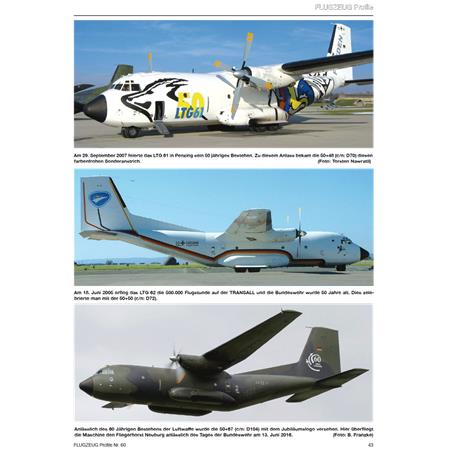 Flugzeug Profile 60 - Die C-160D Transall (Lw)