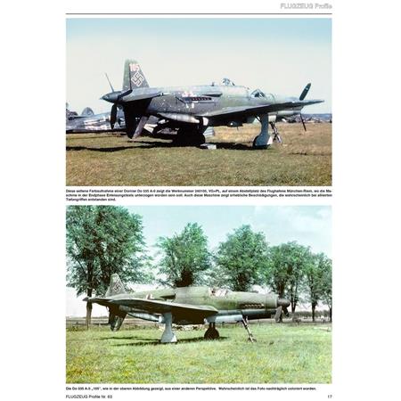 Flugzeug Profile 63 - Dornier Do 335 Pfeil