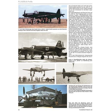 Flugzeug Profile 63 - Dornier Do 335 Pfeil