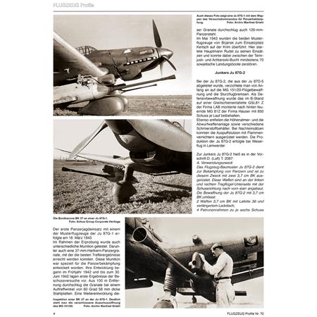 Flugzeug Profile 70 "Junkers Ju 87G Kanonenvogel"