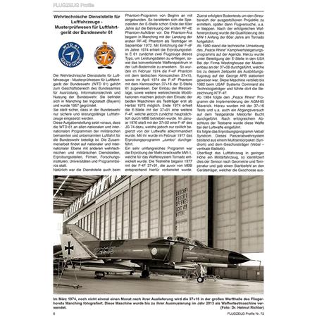Flugzeug Profile 72 "40 Jahre F-4F Phantom Teil 2"